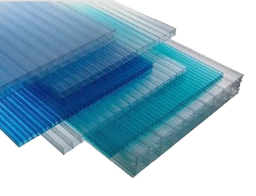 Lamina  Alveolar POLYBLATT 3WALL 8mm OPAL 2.10m x 6.10m 20' 