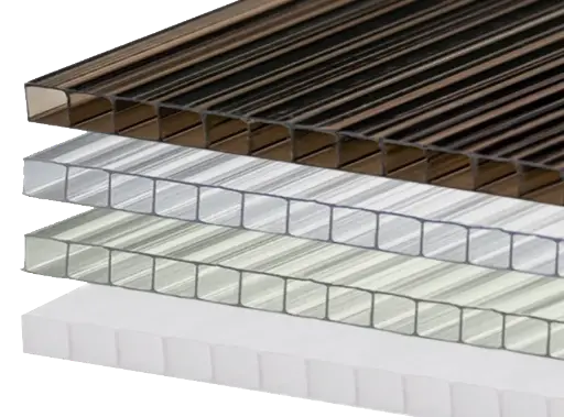 [AL2W14002] Policarbonato Alveolar POLYBLATT OPAL 2WALL 6mm de 1.22m x 4.27m 14'