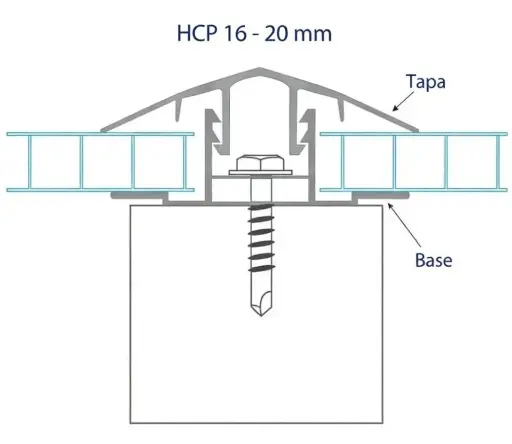 [BTX16mm10002] Snap POLYBLATT Base/Tapa 16mm X Opal POLAR de 10'